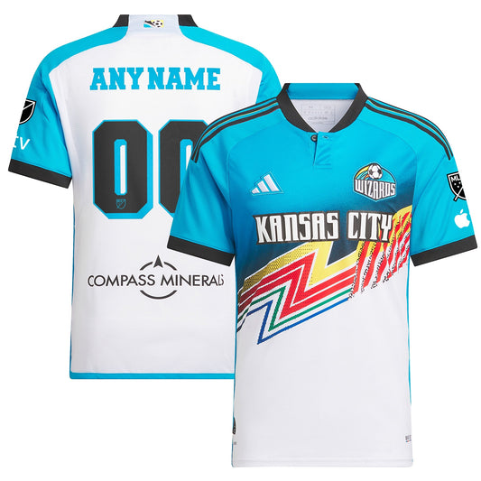 Sporting Kansas City Team 2024 Archive Custom Jersey - White