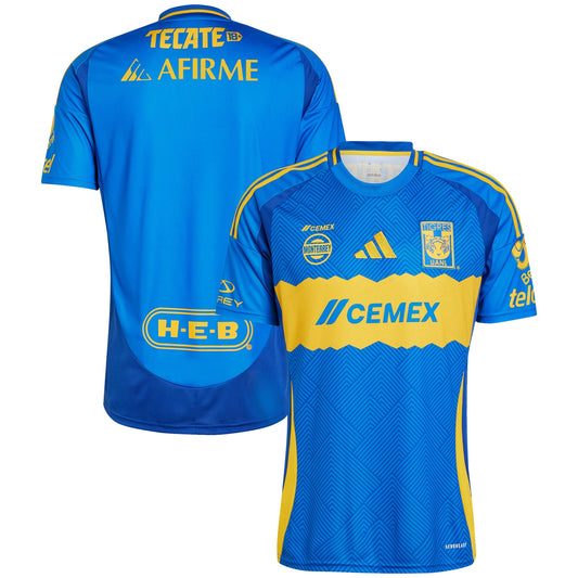 Tigres UANL Team 2024/25 Away Custom Jersey - Blue