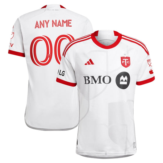 Toronto FC Team 2024 GTA Kit Custom Jersey – White
