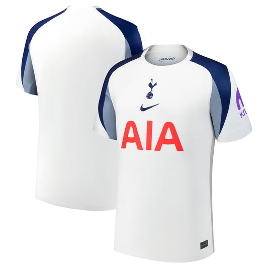 Tottenham Hotspur Home Jersey White 2025–26 Premium Fan Edition Soccer Jersey - White