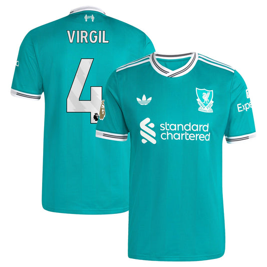 Virgil 2025–26 Premium Fan Edition Soccer Jersey - Green