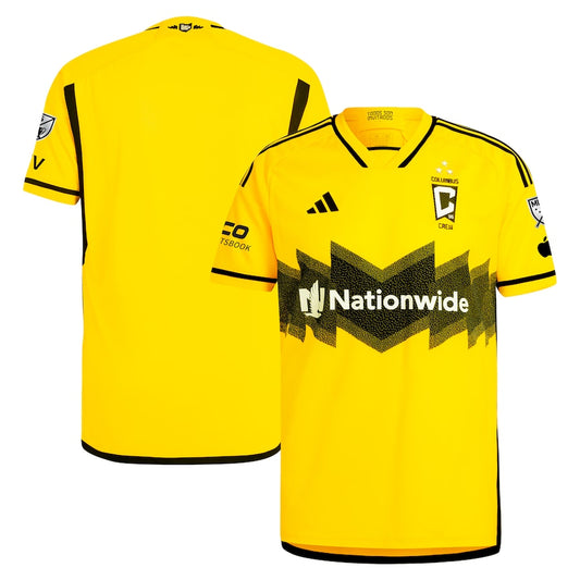 Columbus Crew Team 2024 The Home Kit Authentic Jersey - Yellow