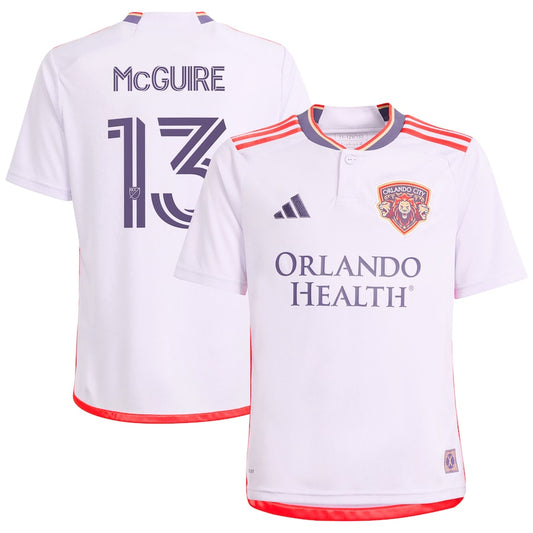 Duncan McGuire Orlando City SC Team 2024 Legacy Kit Player Jersey – Purple
