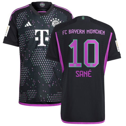 Leroy Sané Bayern Munich Team 2023/24 Away Player Jersey - Black