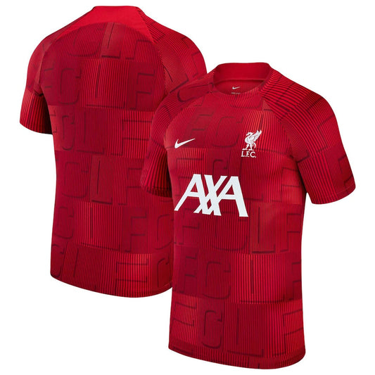 Liverpool Team 2023/24 Academy Pro Pre-Match Top - Red