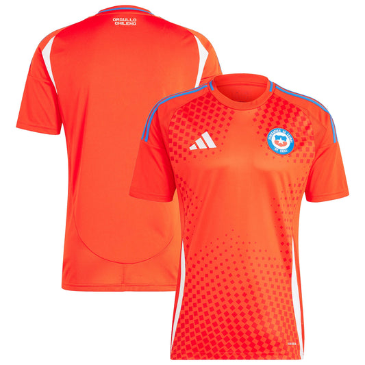 Chile Team Home 2024/25 Custom Jersey - Orange
