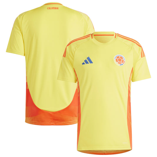 Colombia Team Home Shirt 2024 Customized Jersey - Orange
