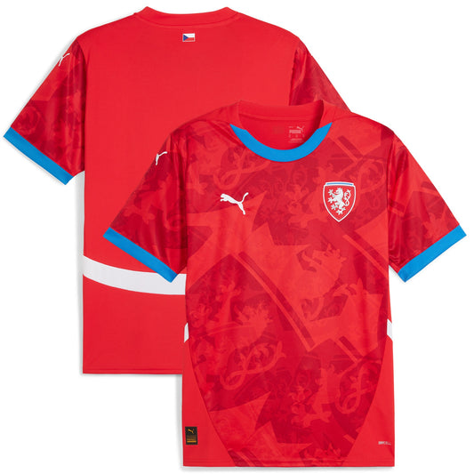 Czech Republic Team Home 2024/25 Custom Jersey - Red