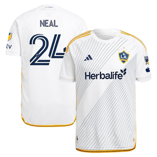 Jalen Neal LA Galaxy Team 2024 Angeleno Kit Authentic Player Jersey - White