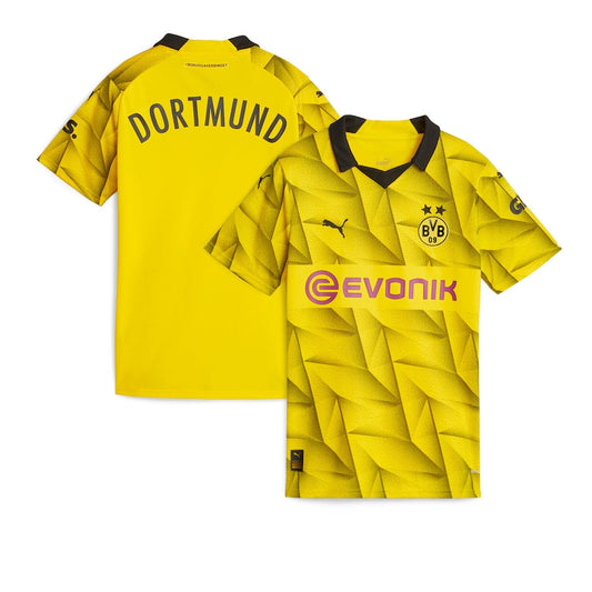 Borussia Dortmund Team 2023/24 Third Custom Jersey - Yellow