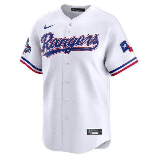 Max Scherzer Texas Rangers Nike Home 2023 World Series Champions Limited Jersey - White