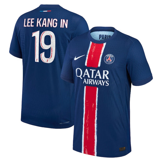Lee Kang In Paris Saint-Germain Team 2024/25 Authentic Player Jersey - Navy