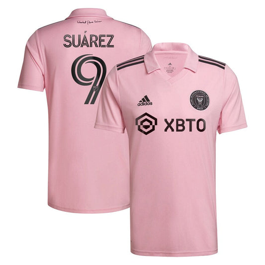 Luis Suárez Inter Miami CF Team 2023 The Heart Beat Kit Player Jersey - Pink