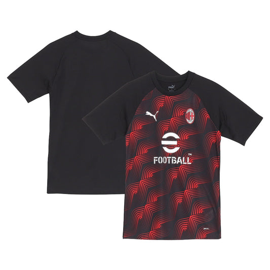 AC Milan Team 2023/24 Pre-Match Jersey - Black