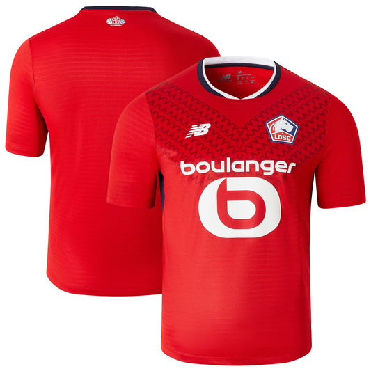 Lille New Balance Home 2024/25 Custom Jersey - Red