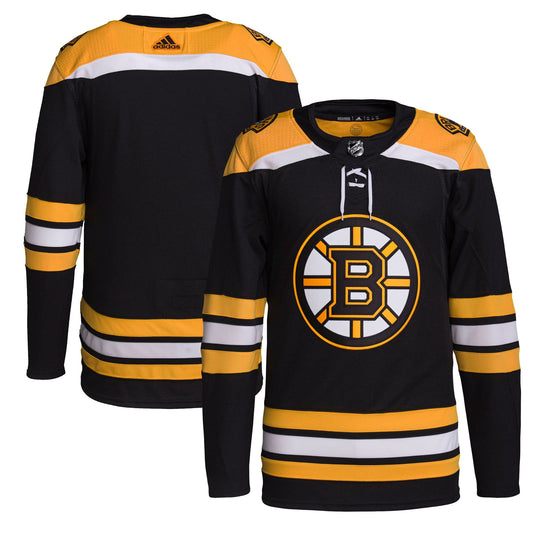Boston Bruins Team Home Primegreen Custom Jersey - Black