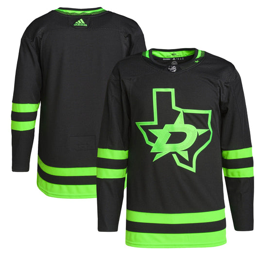 Dallas Stars Team Men's Alternate Primegreen Custom Jersey - Black