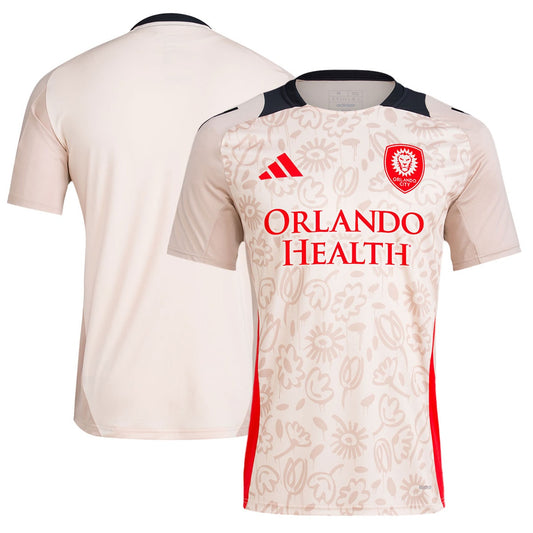 Orlando City SC Team 2024 One Planet Pre-Match Top - Brown