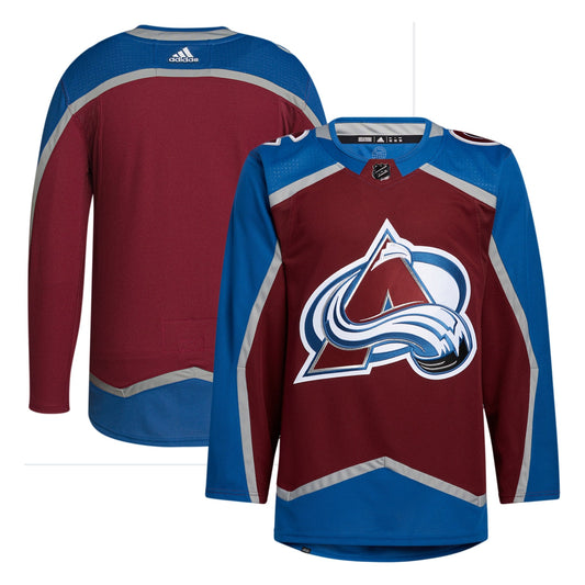 Colorado Avalanche Team Home Primegreen Jersey - Burgundy