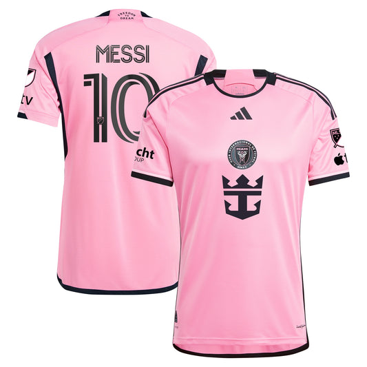 Lionel Messi Inter Miami CF Team 2024 2getherness 2024 2getherness Authentic Player Jersey - Pink