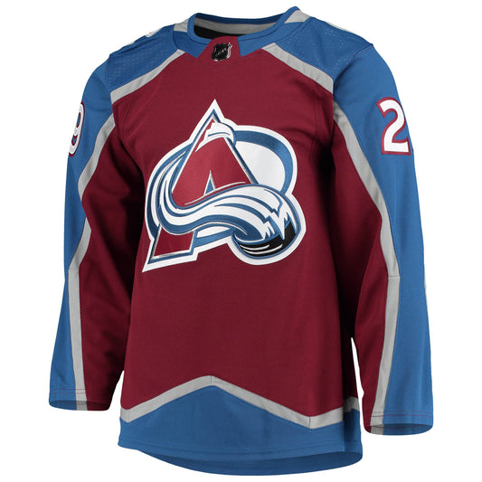 Nathan MacKinnon Colorado Avalanche adidas Home Primegreen Player Jersey - Burgundy