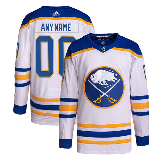Buffalo Sabres Team Away Primegreen Custom Jersey - White