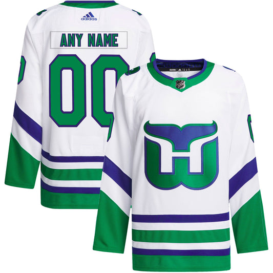 Carolina Hurricanes Team Primegreen Custom Jersey - White