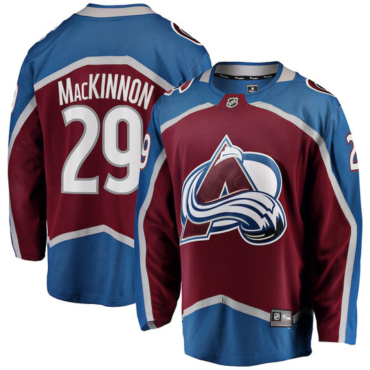 Nathan MacKinnon Colorado Avalanche Fanatics Breakaway Player Jersey - Burgundy