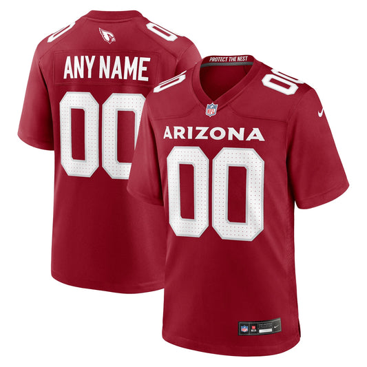 Arizona Cardinals Team Custom Game Jersey - Cardinal