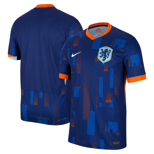 Netherlands Team Away t 2024 Custom Jersey - Blue