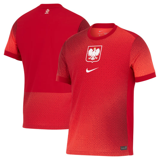 Poland Team Away Stadium 2024/25 Custom Jersey - Red