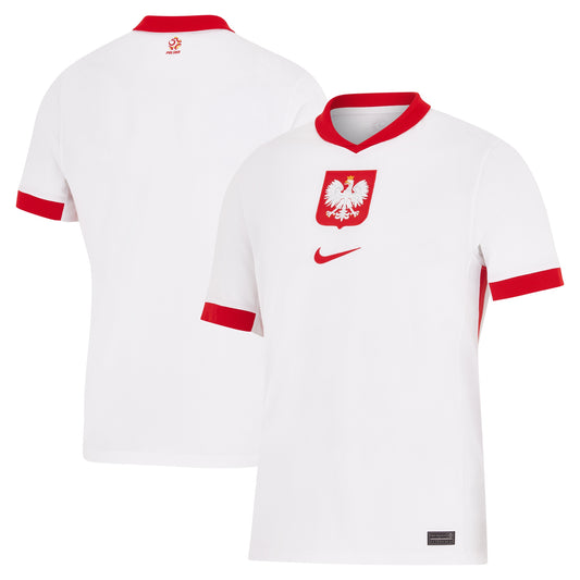 Poland Team Home Stadium 202/254 Custom Jersey - White