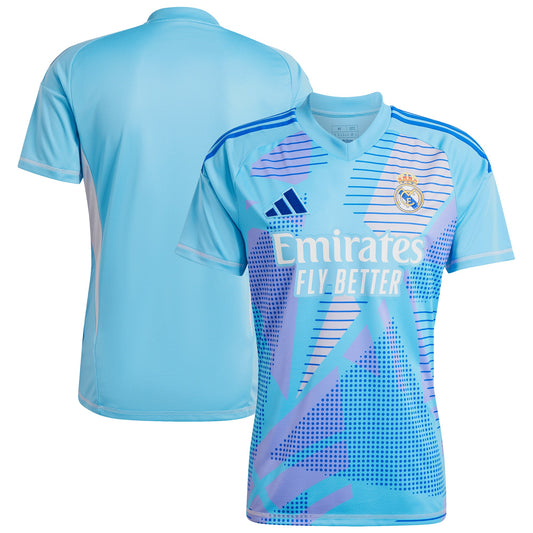 Real Madrid Team Home Goalkeeper 2024/25 Custom Jersey - Blue