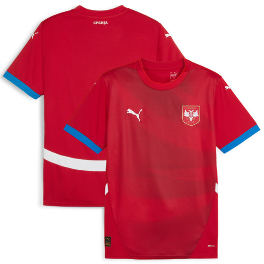 Serbia Home 2024/25 Custom Jersey - Red