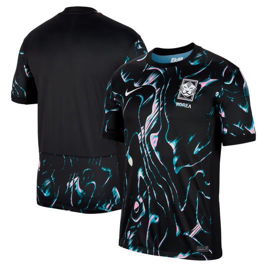 South Korea Team Stadium Away Shirt 2024/25 Custom Jersey - Black