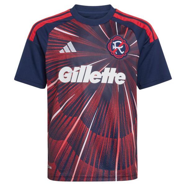 Official-Adidas New England Revolution 2026 Independence Day Replica Custom Jersey Blue