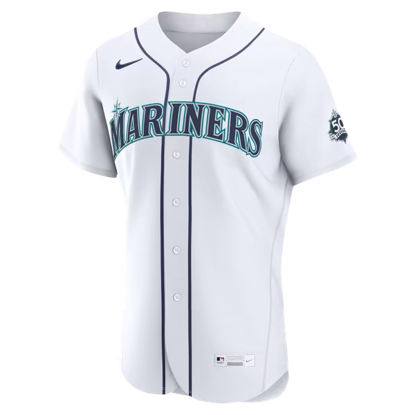 Randy Arozarena Seattle Mariners Official-Nike Home 50th Season Authentic Jersey - White