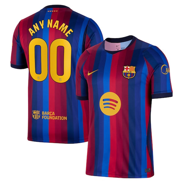 Official-nike Barcelona 2026/27 Home Stadium Replica Custom Jersey Red