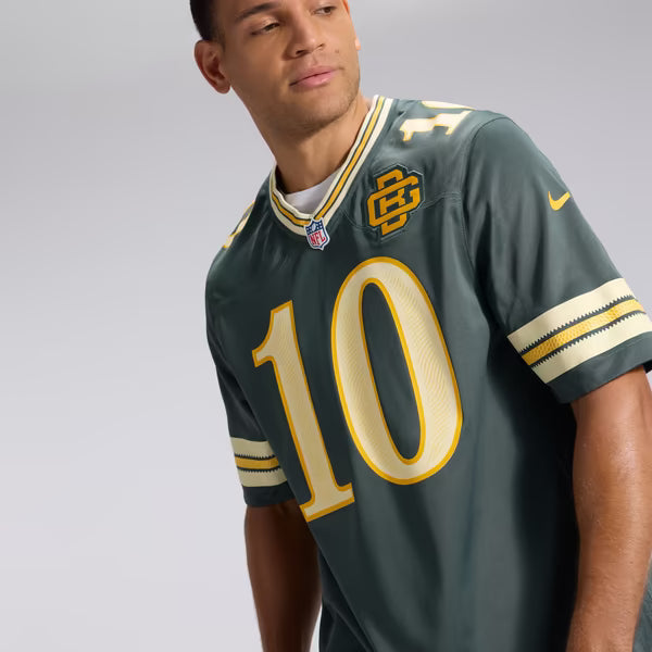 Jordan Love Green Bay Packers Official-Nike 2026 Rivalries Collection Game Jersey - Green