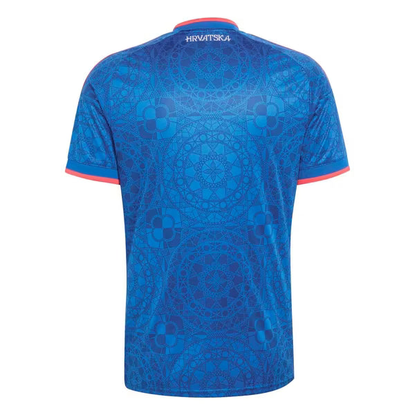 Croatia National Team Official-Adidas 2027 Away Replica Jersey - Blue