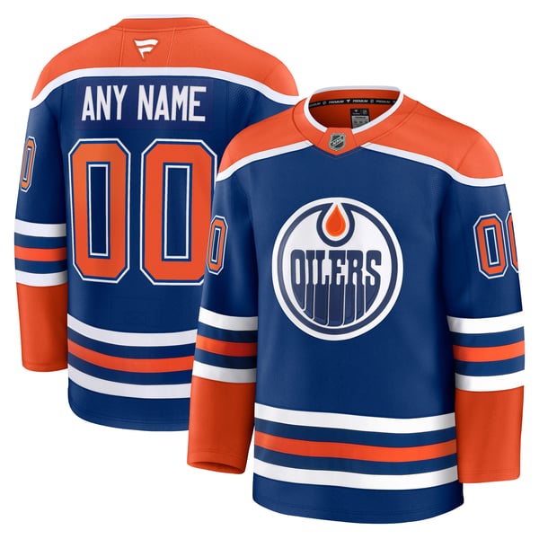Teams Fans Shop Edmonton Oilers Fanatics Home Premium Jersey Royal