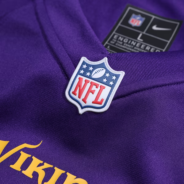 Jauan Jennings Minnesota Vikings Official-Nike Team Game Jersey - Purple
