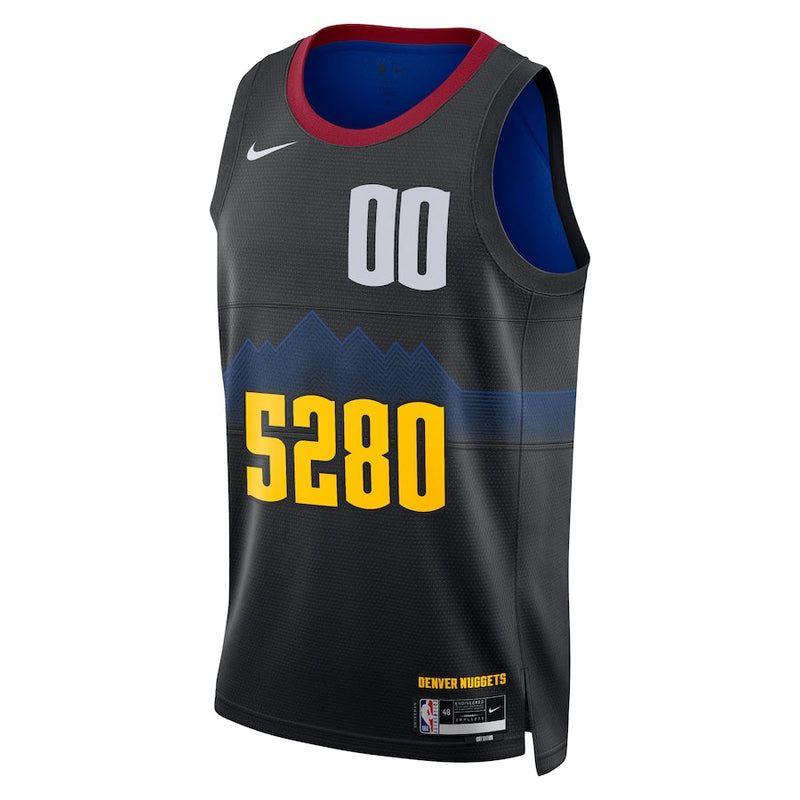 Denver Nuggets Nike Unisex 2023/24 Custom Swingman Jersey - Black - City Edition