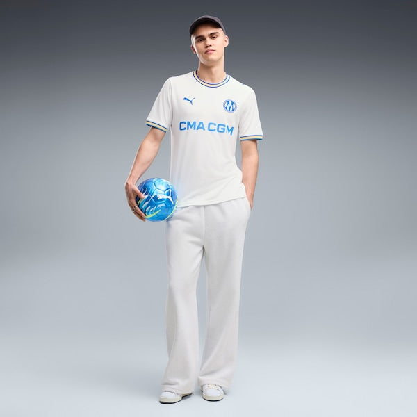 Olympique Marseille Official-Puma 2026/27 Home Replica Jersey - White