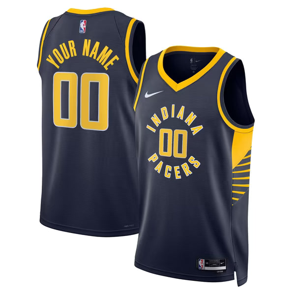 Teams Fans Shop Nike Unisex Indiana Pacers Icon Edition Swingman Jersey Navy