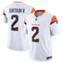 Pat Surtain II Denver Broncos Official-Nike Vapor F.U.S.E. Stitched Limited Jersey - White