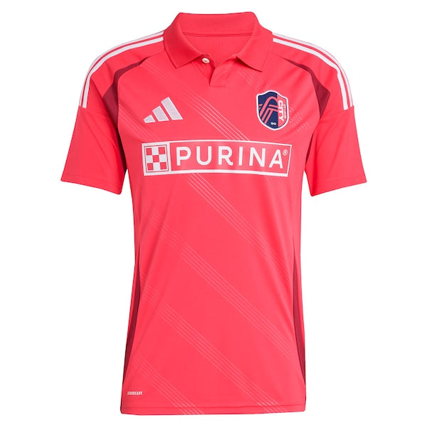 Official-Adidas St. Louis CITY SC Men's 2025 Forever CITY Red Replica Custom Jersey