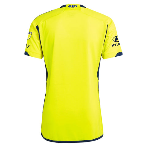 Nashville SC adidas 2024 The 615 Kit Authentic Jersey - Yellow