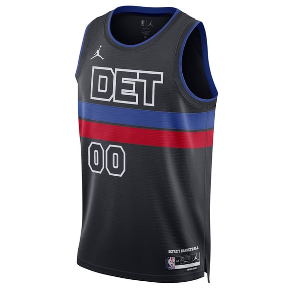 Teams Fans Shop Detroit Pistons Jordan Brand Unisex 2022/23 Jersey