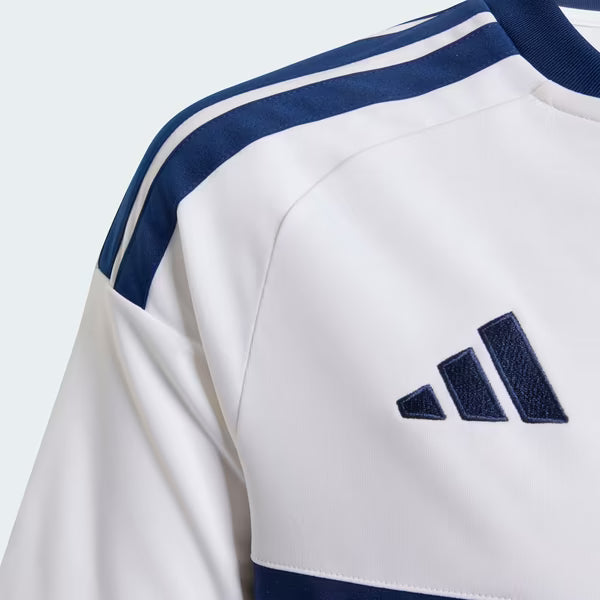 Chicago Fire Official-Adidas Youth 2026 Archive Replica Jersey - White